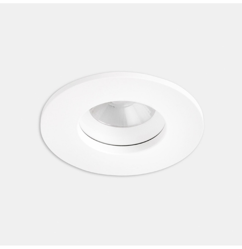 LedsC4 - Downlight PLAY IP65 redondo fijo 11,9W 2700K CRI90 34,2 DALI-2 negro IP65 1078lm