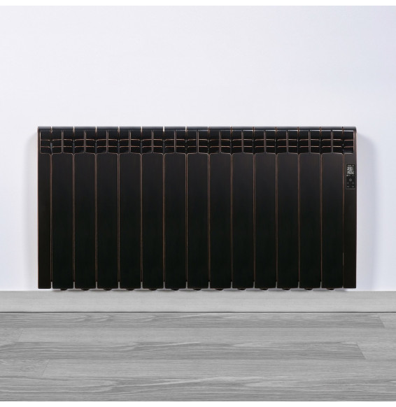ROINTE - Emisor térmico eléctrico Serie D con 13 elementos 1430W cobre maldivas