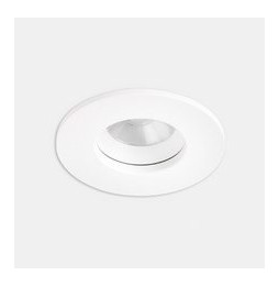 LedsC4 - Downlight PLAY IP65 redondo fijo 17,7W 2700K CRI90 19,5 corte de fase negro IP65 1248lm