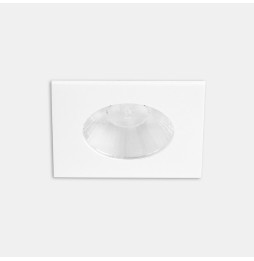 LedsC4 - Downlight PLAY Flat cuadrado fijo 11,9W 4000K CRI90 18,8 corte de fase blanco IP54 1282lm