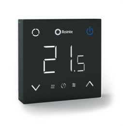 ROINTE - Termostato digital inteligente con conexión Wi-Fi CT.2 negro