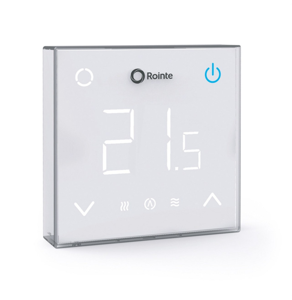 ROINTE - Termostato digital inteligente con conexión Wi-Fi CT.2 blanco