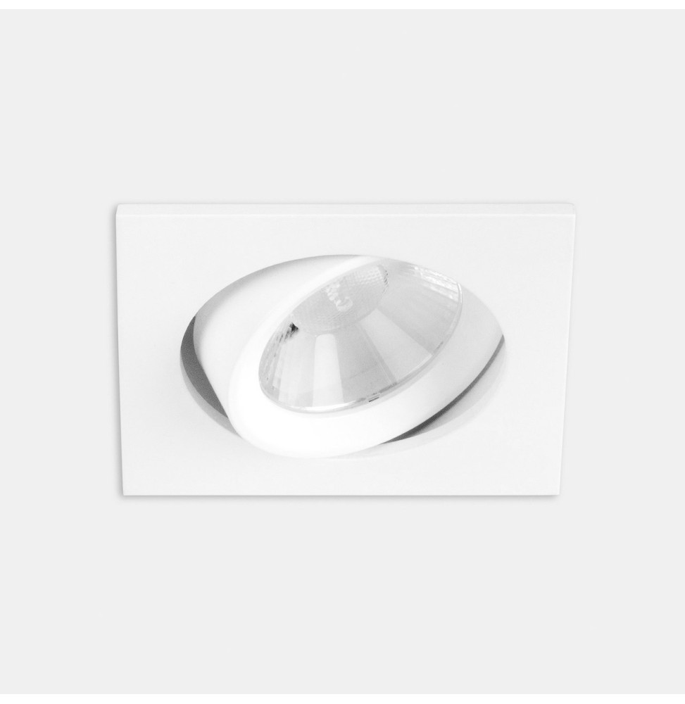 LedsC4 - Downlight PLAY Flat cuadrado 11,9W 3000K CRI90 33,9 corte de fase negro IP23 1314lm