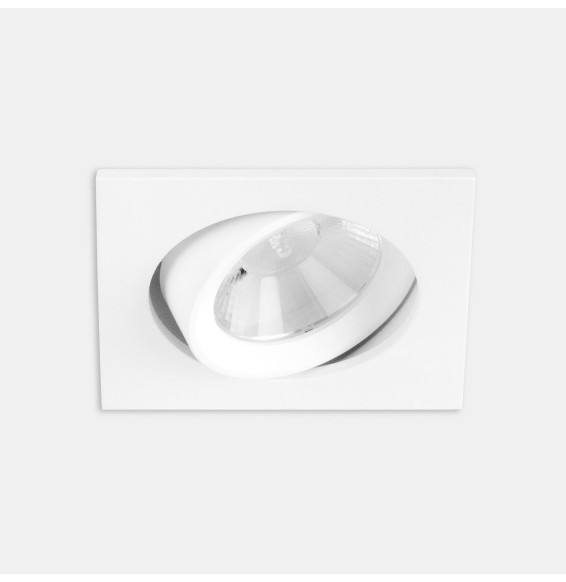 LedsC4 - Downlight PLAY Flat cuadrado 17,7W 3000K CRI90 51 corte de fase blanco IP23 1657lm