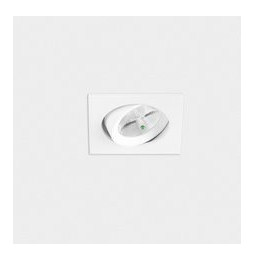 LedsC4 - Downlight PLAY Flat cuadrado emergencia 6,4W 3000K CRI90 27,9 blanco IP23 674lm
