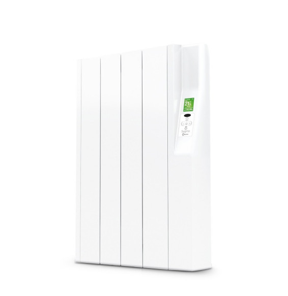 ROINTE - Emisor térmico eléctrico digital SYGMA par 4 elementos 440W blanco de bajo consumo