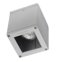 LedsC4 - Plafón AFRODITA GU10 50W led 5W gris