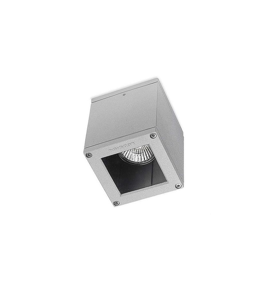 LedsC4 - Plafón AFRODITA GU10 50W led 5W gris