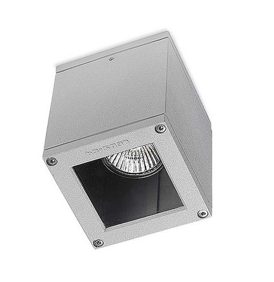 LedsC4 - Plafón AFRODITA GU10 50W led 5W gris