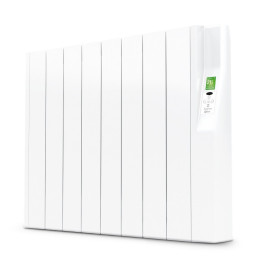 ROINTE - Emisor térmico eléctrico digital SYGMA par 8 elementos 880W blanco de bajo consumo