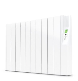 ROINTE - Emisor térmico eléctrico digital SYGMA par 10 elementos 1100W blanco de bajo consumo