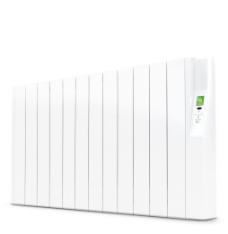 ROINTE - Emisor térmico eléctrico digital SYGMA par 12 elementos 1320W blanco de bajo consumo