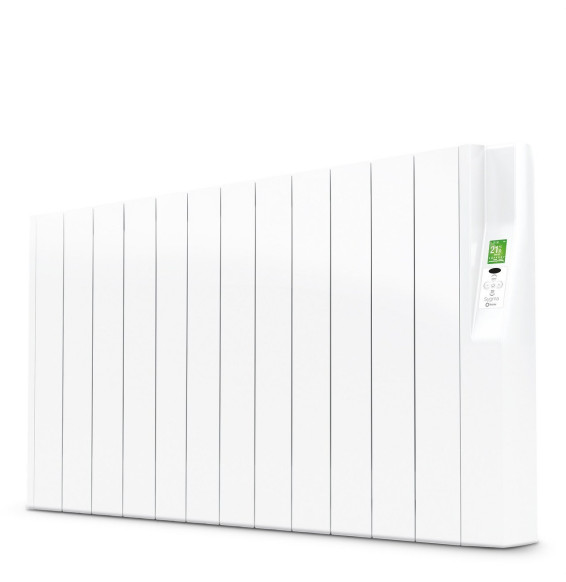ROINTE - Emisor térmico eléctrico digital SYGMA par 12 elementos 1320W blanco de bajo consumo