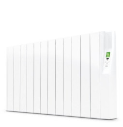 ROINTE - Emisor térmico eléctrico digital SYGMA par 12 elementos 1320W blanco de bajo consumo