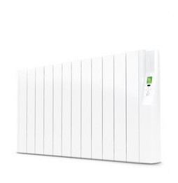 ROINTE - Emisor térmico eléctrico digital SYGMA par 12 elementos 1320W blanco de bajo consumo