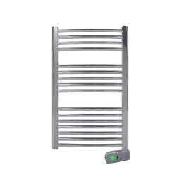 ROINTE - Radiador toallero eléctrico digital SYGMA cromado 300W
