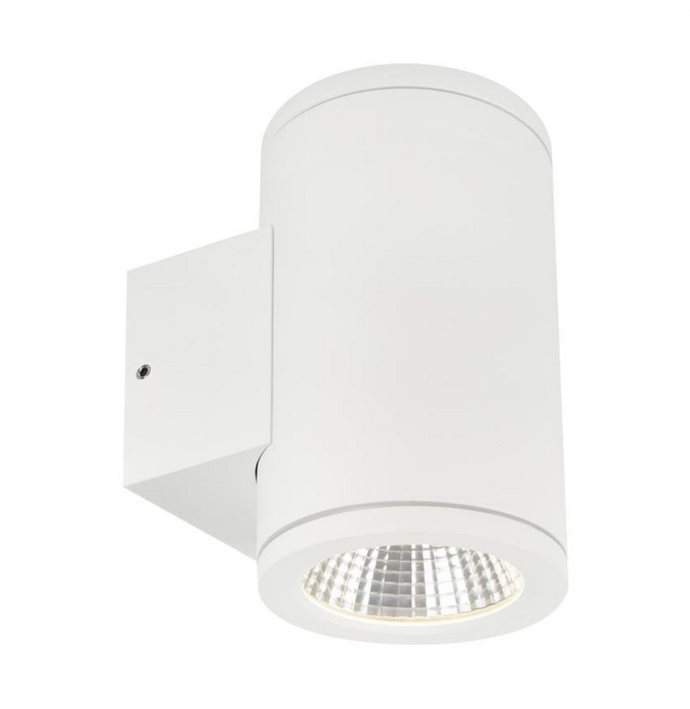 HOFFLIGHTS - Aplique LED blanco BENIN 12 UP&DOWN 2x6W 3000K 100-240V CRI80 IP54 IK08