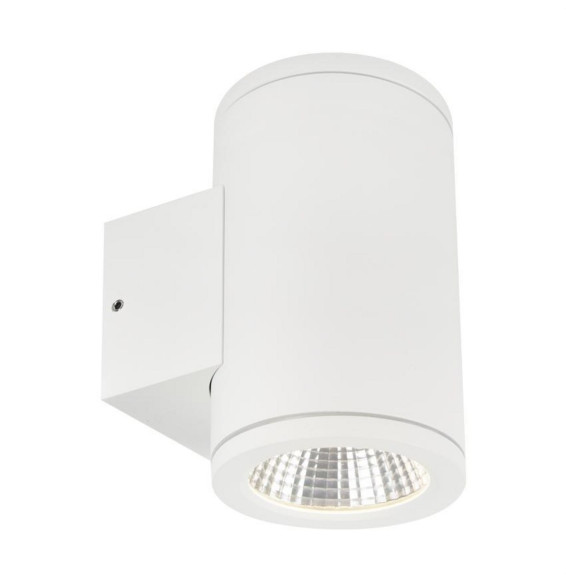 HOFFLIGHTS - Aplique LED blanco BENIN 12 UP&DOWN 2x6W 3000K 100-240V CRI80 IP54 IK08
