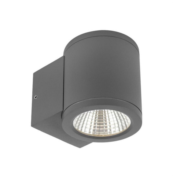 Aplique LED antracita BENIN 6 6W 3000K 100-240V CRI80 IP54 IK08