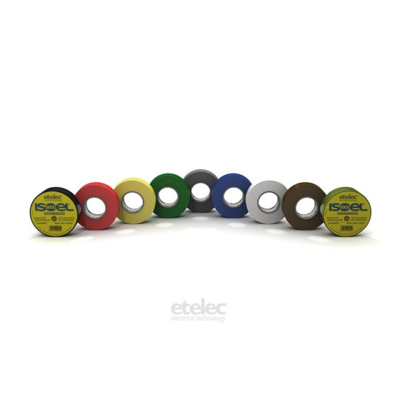 HT-INSTRUMENTS - Cinta aislante ISOEL 915 15mmx10m amarillo verde