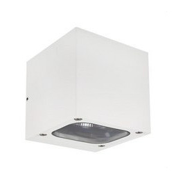 Aplique LED blanco GHANA 6 6W 3000K 100-240V CRI80 IP54 IK08