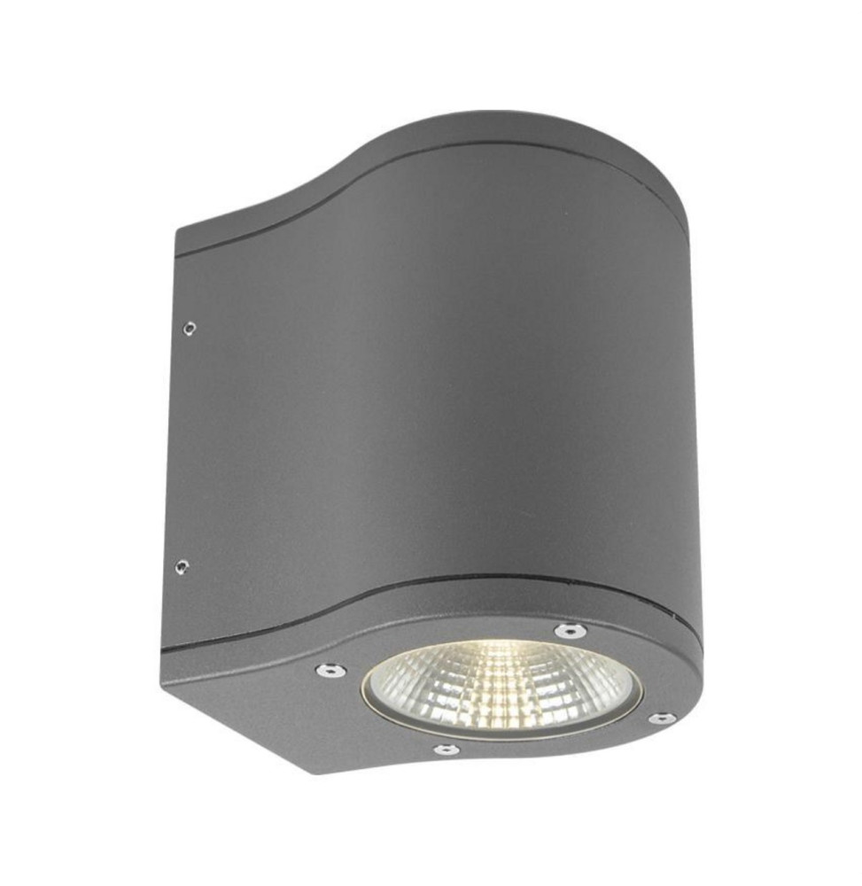Aplique LED antracita GUINEA UP&DOWN 2x10W 3000K 220-240V CRI80 IP65 IK08