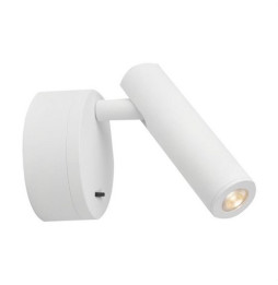 Aplique LED blanco ICELAND 3W 3000K 100-240V 40° CRI80 IP20