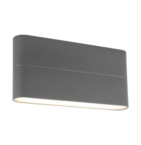 Aplique LED antracita PANAMA 13 UP&DOWN 2x6,5W 3000K 100-240V CRI80 IP54 IK08
