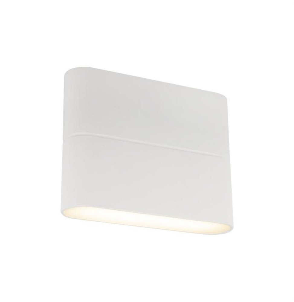 HOFFLIGHTS - Aplique LED blanco PANAMA 8 UP&DOWN 2x4W 3000K 100-240V CRI80 IP54 IK08