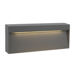 Bañador suelo rectangular LED antracita ATHENS 8 8W 3000K 100-240V CRI80 IP54 IK08