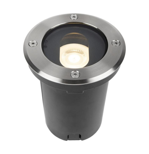 HOFFLIGHTS - Luminaria empotrable suelo GU10 HUNGARY 35W 100-240V IP67 IK10 inox 316