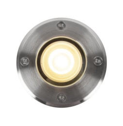 HOFFLIGHTS - Luminaria empotrable suelo GU10 IRELAND 35W 100-240V IP67 IK10 inox 316