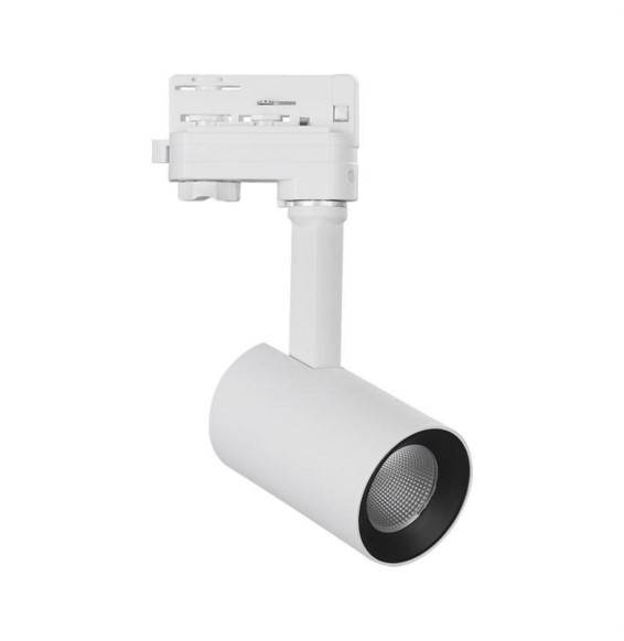 HOFFLIGHTS - Proyector LED blanco FRANCE 10 10W 3000K 100-240V 36° CRI80 IP20