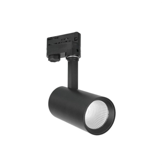 HOFFLIGHTS - Proyector LED negro FRANCE 10 10W 3000K 100-240V 36° CRI80 IP20