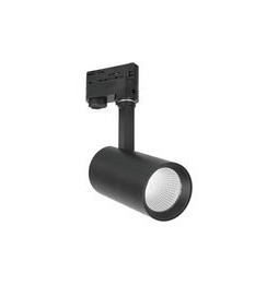 HOFFLIGHTS - Proyector LED negro FRANCE 10 10W 3000K 100-240V 36° CRI80 IP20