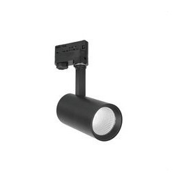 Proyector LED negro FRANCE 10 10W 4000K 100-240V 36° CRI80 IP20