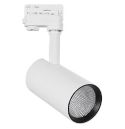 HOFFLIGHTS - Proyector LED blanco FRANCE 40 40W 3000K 100-240V 36° CRI80 IP20
