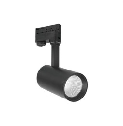 HOFFLIGHTS - Proyector LED negro FRANCE 40 40W 3000K 100-240V 36° CRI80 IP20