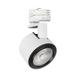 HOFFLIGHTS - Proyector LED blanco GERMANY 20 20W 3000K 100-240V 24° CRI80 IP20