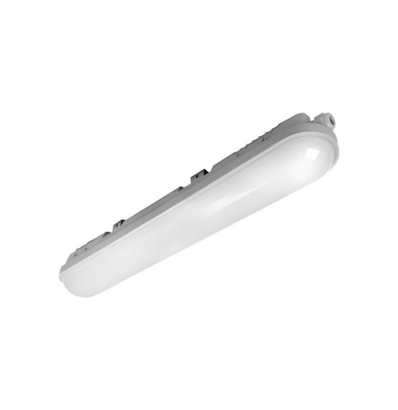 Regleta LED FINLAND 20 20W 4000K 100-240V 120° CRI80 IP65 IK08 gris opal