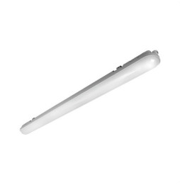 HOFFLIGHTS - Regleta LED FINLAND 40 40W 4000K 100-240V 120° CRI80 IP65 IK08 gris opal