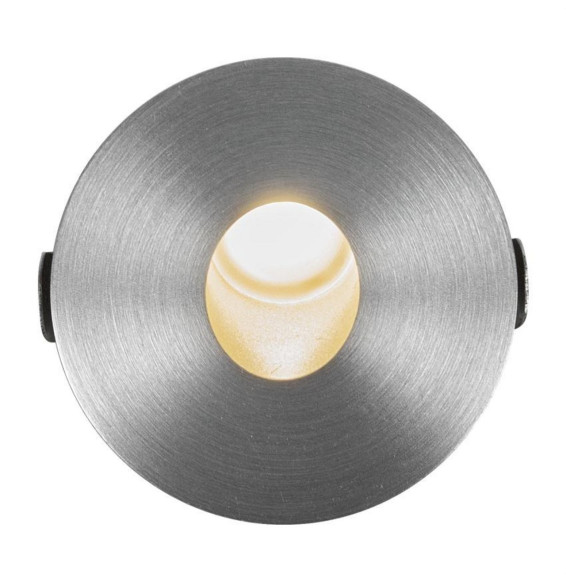 HOFFLIGHTS - Empotrable LISBON 1W aluminio (350mA) 2W (700mA) IP54 CRI85 2700K