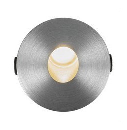 HOFFLIGHTS - Empotrable LISBON 1W aluminio (350mA) 2W (700mA) IP54 CRI85 2700K