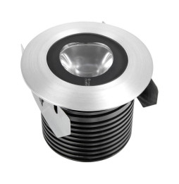 Empotrable SWITZERLAND 10 20º IP67 IK08 500mA 9,5W CRI90 3000K aluminio