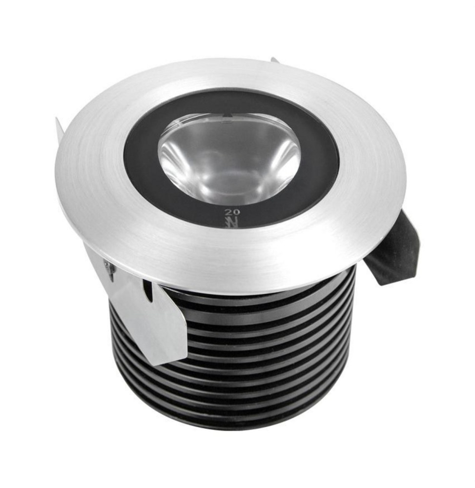 Empotrable SWITZERLAND 10 20º IP67 IK08 500mA 9,5W CRI90 3000K aluminio