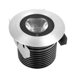 Empotrable SWITZERLAND 10 20º IP67 IK08 500mA 9,5W CRI90 3000K aluminio
