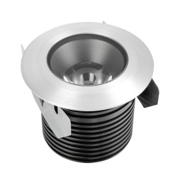 Empotrable SWITZERLAND 8 5º IP67 IK08 700mA 8,5W CRI90 3000K aluminio