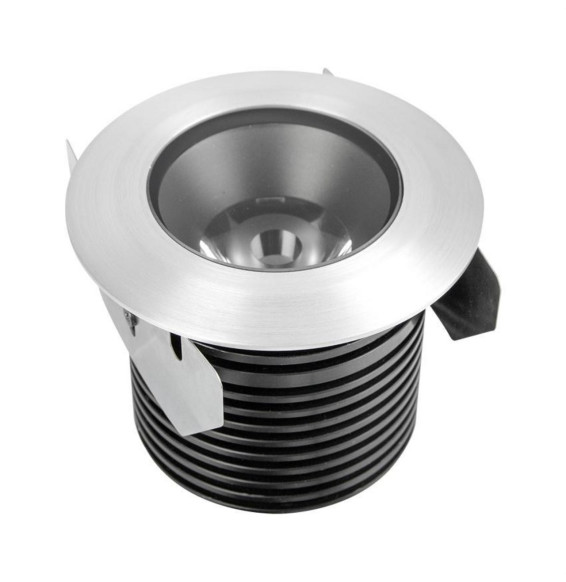 Empotrable SWITZERLAND 8 5º IP67 IK08 700mA 8,5W CRI90 3000K aluminio