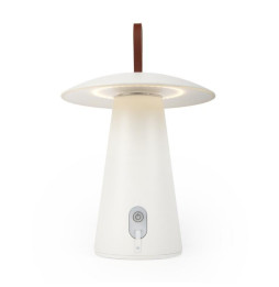 HOFFLIGHTS - Luminaria con bateria MONACO 2W IP54 3000K blanco