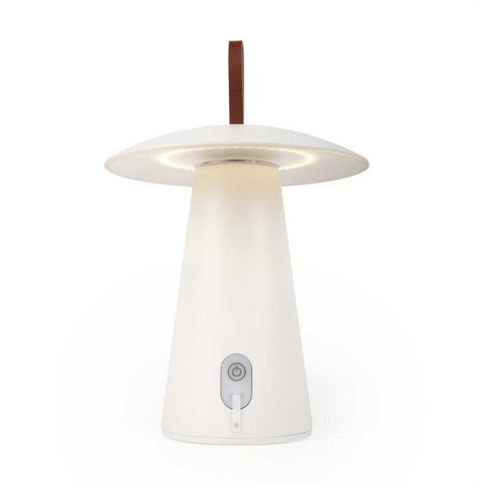 HOFFLIGHTS - Luminaria con bateria MONACO 2W IP54 3000K blanco